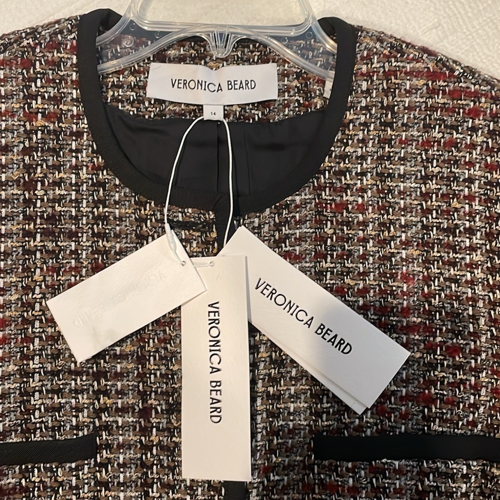 Veronica Beard Watkins Dickey Jacket Size 14 - Picture 13 of 13